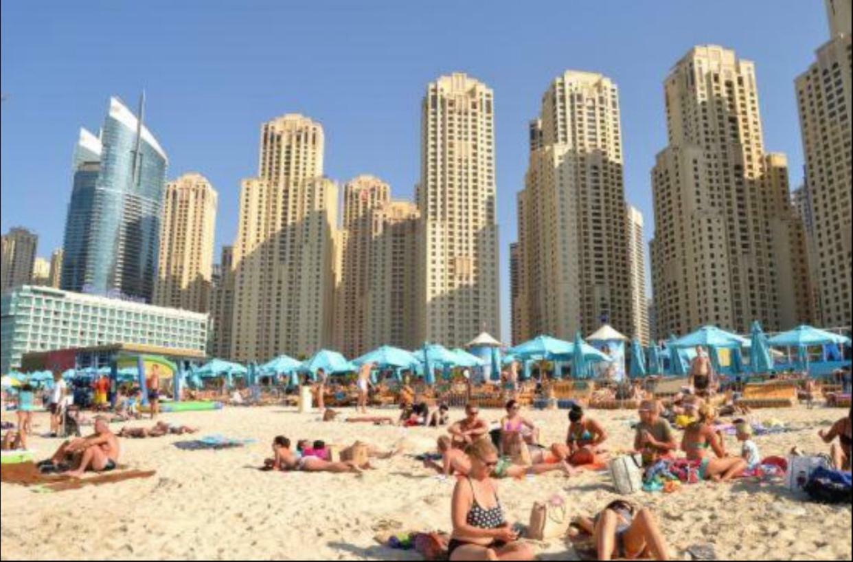 California Hostel Dubai Beach Exterior photo